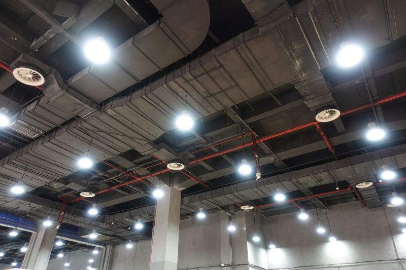 Industrial Lighting Installation